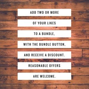 Bundle your likes and get a discount.